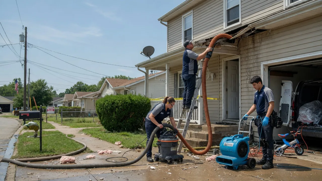 Water Damage Restoration in Bush, LA near me